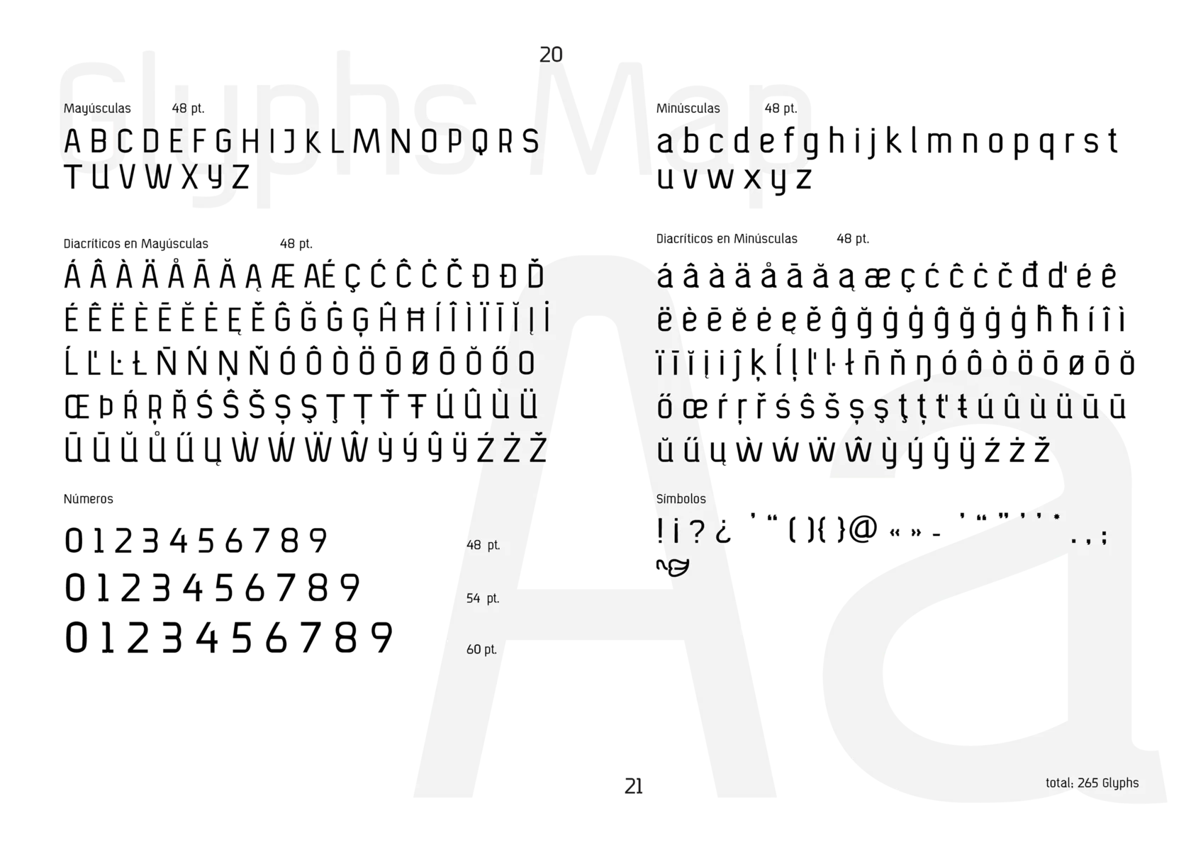 Proyecto Editorial Yadrana Specimen 1